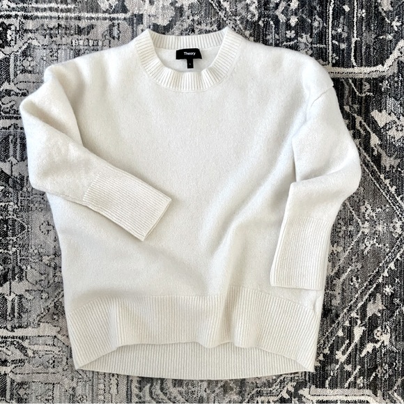 Theory Cashmere Supersoft Sweater - Picture 1 of 7